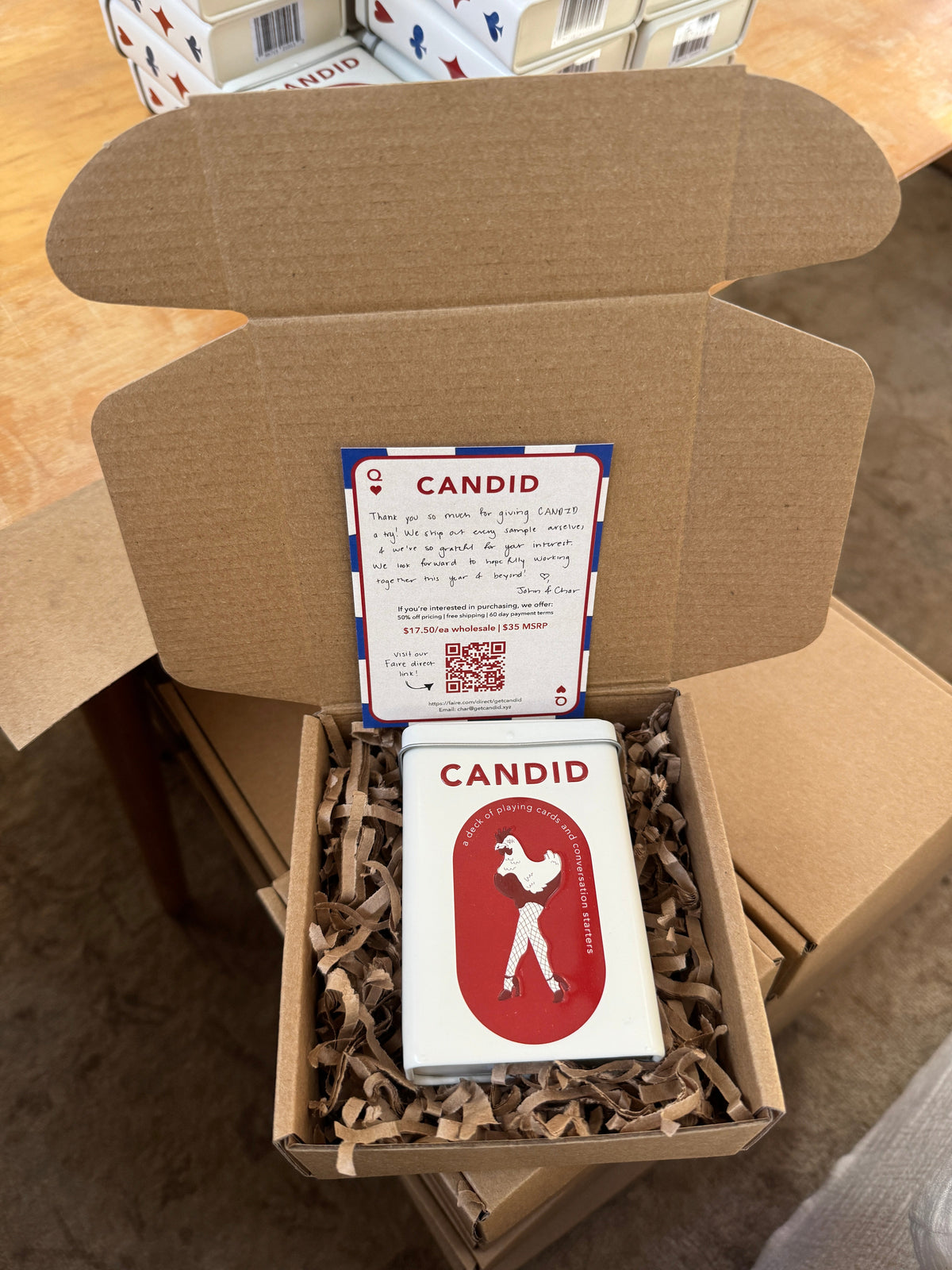 CANDID Sample Box - CANDID
